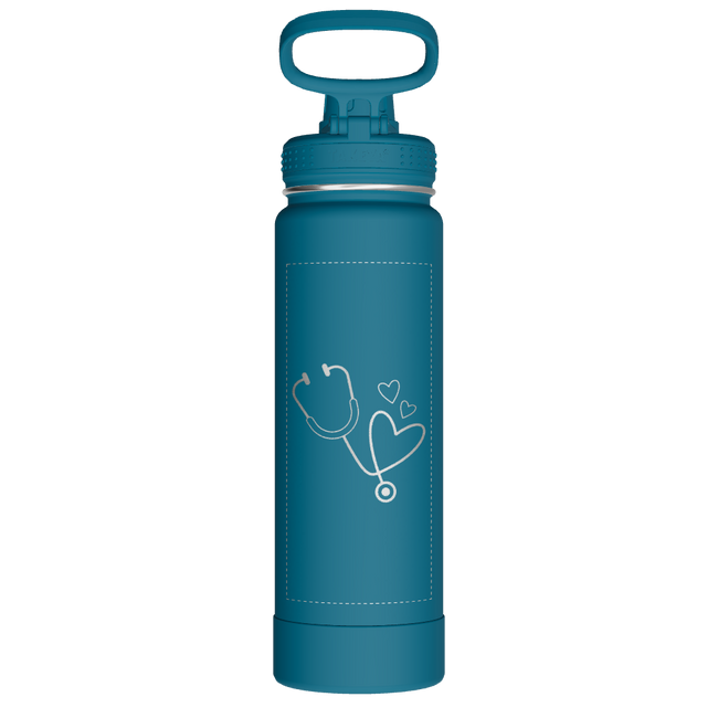 Actives Water Bottle With Spout Lid - customized