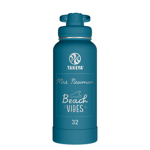 Actives Water Bottle With Spout Lid - customized