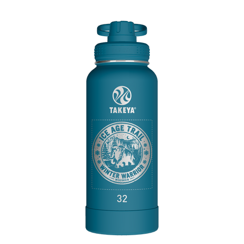 Actives Water Bottle With Spout Lid - customized