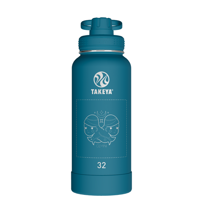 Actives Water Bottle With Spout Lid - customized
