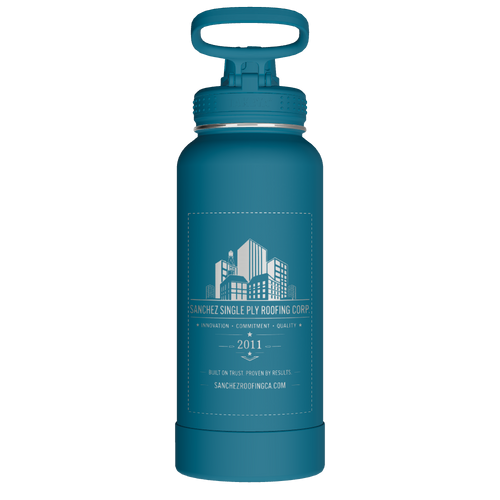 Actives Water Bottle With Spout Lid - customized