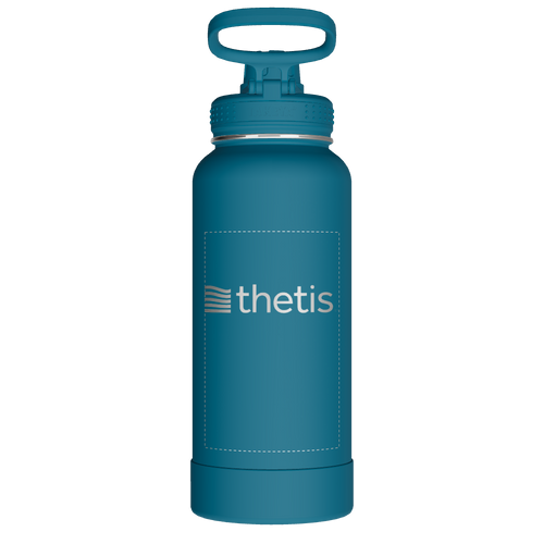 Actives Water Bottle With Spout Lid - customized