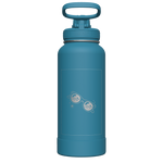 Mystic Blue Actives Water Bottle With Spout Lid - customized