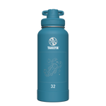 Mystic Blue Actives Water Bottle With Spout Lid - customized