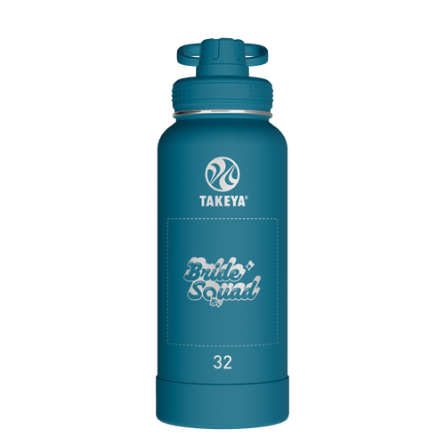 Actives Water Bottle With Spout Lid - customized