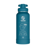 Actives Water Bottle With Spout Lid - customized