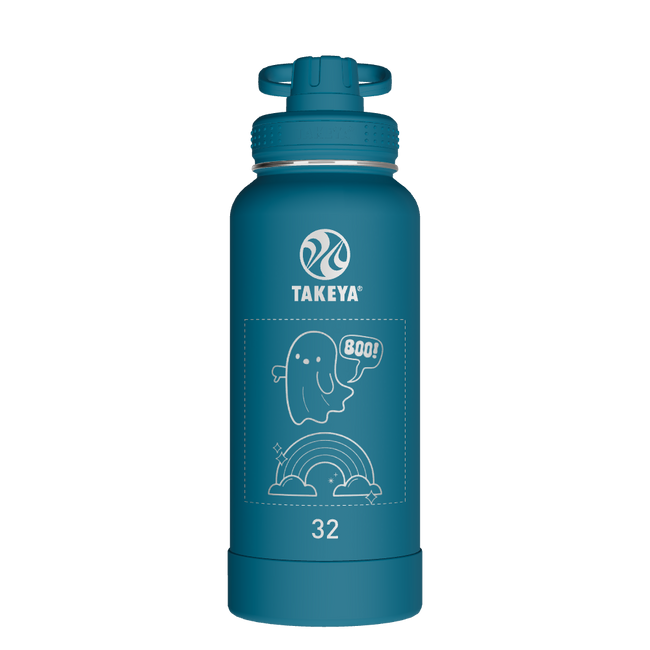 Actives Water Bottle With Spout Lid - customized