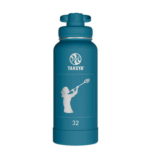 Actives Water Bottle With Spout Lid - customized