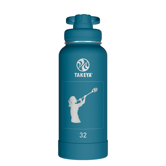 Actives Water Bottle With Spout Lid - customized
