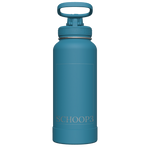 Mystic Blue Actives Water Bottle With Spout Lid - customized