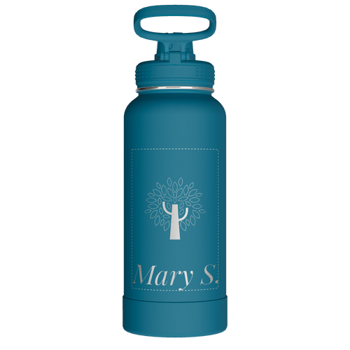 Actives Water Bottle With Spout Lid - customized