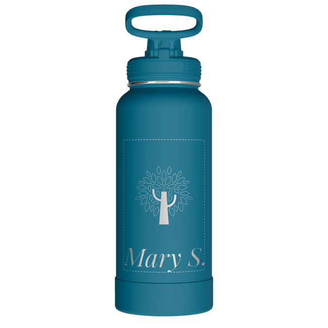 Actives Water Bottle With Spout Lid - customized