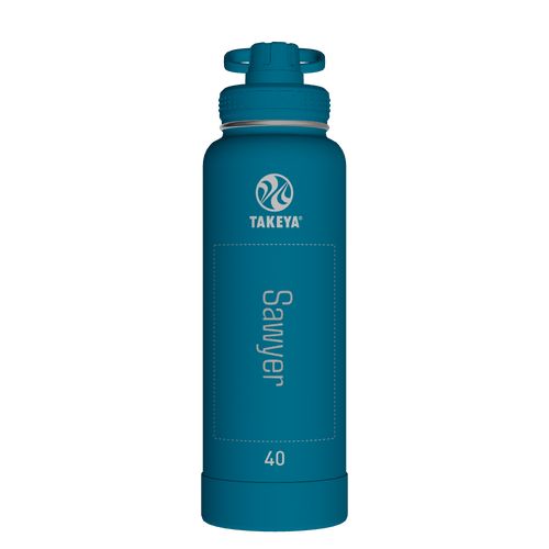 Actives Water Bottle With Spout Lid - customized