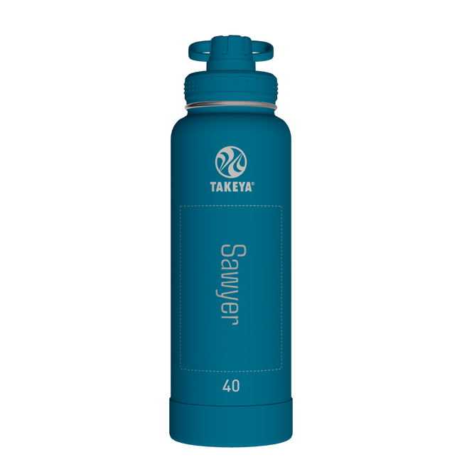 Actives Water Bottle With Spout Lid - customized
