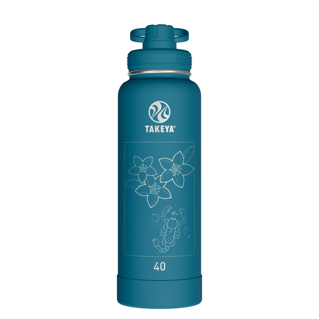 Actives Water Bottle With Spout Lid - customized
