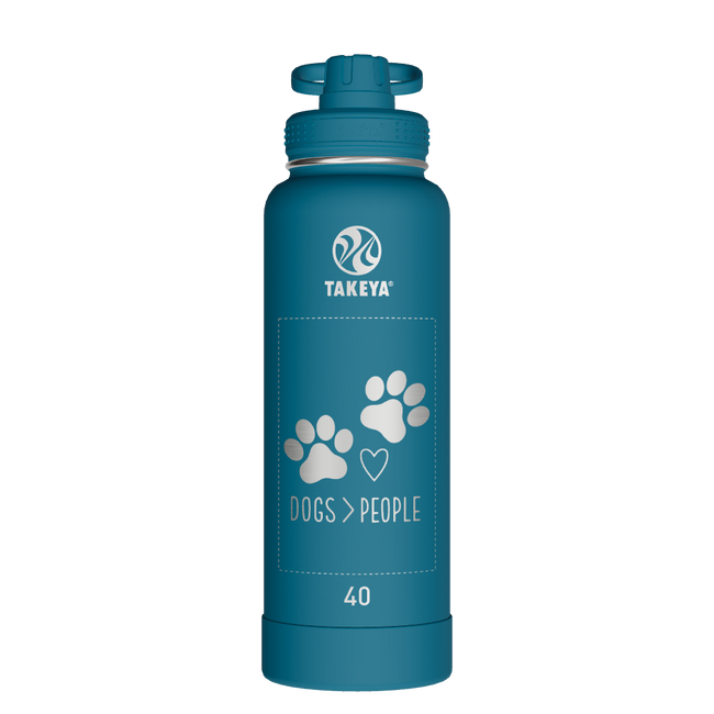 Actives Water Bottle With Spout Lid - customized