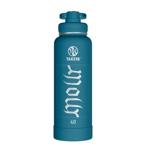 Actives Water Bottle With Spout Lid - customized