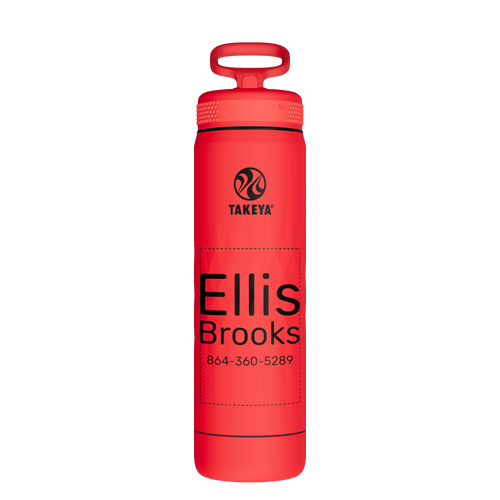 Takeya Sport Water Bottle - customized