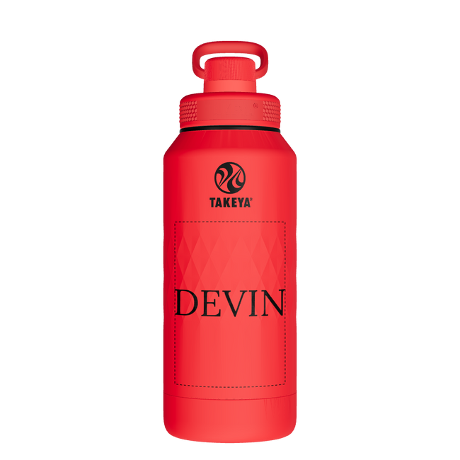 Takeya Sport Water Bottle - customized
