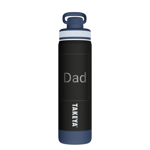 Sport Water Bottle Soft Touch With Spout Lid - customized