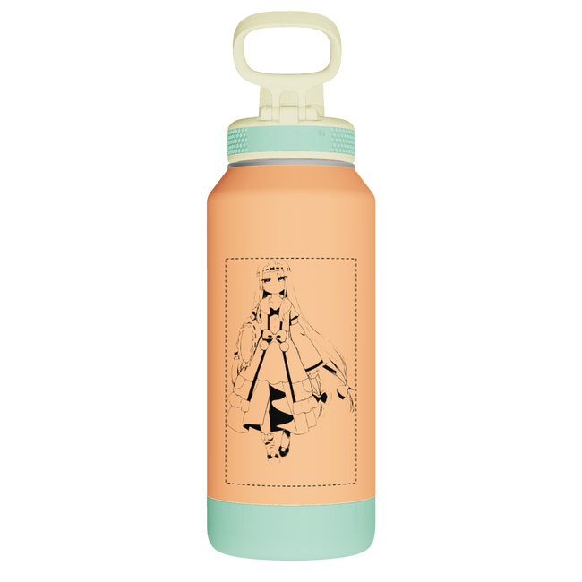 Sport Soft Touch Water Bottle With Spout Lid - customized