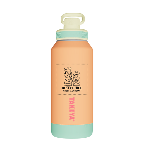 Sport Soft Touch Water Bottle With Spout Lid - customized