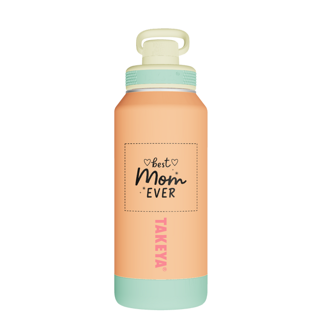 Sport Soft Touch Water Bottle With Spout Lid - customized