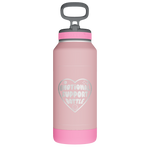 Sport Soft Touch Water Bottle With Straw LId - customized