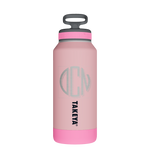 Sport Soft Touch Water Bottle With Straw LId - customized