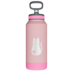 Sport Soft Touch Water Bottle With Straw LId - customized