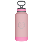 Sport Soft Touch Water Bottle With Straw LId - customized