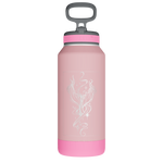 Sport Soft Touch Water Bottle With Straw LId - customized