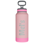 Sport Soft Touch Water Bottle With Straw LId - customized