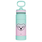 Actives Water Bottle With Straw Lid - customized