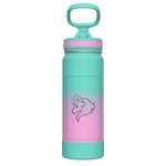Actives Ombre Water Bottle With Straw Lid - customized