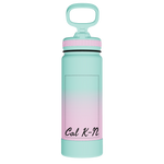 Actives Water Bottle With Straw Lid - customized