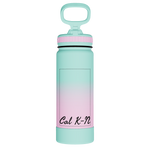 Actives Water Bottle With Straw Lid - customized