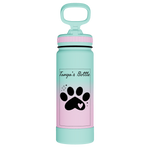 Actives Water Bottle With Straw Lid - customized