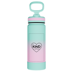 Actives Water Bottle With Straw Lid - customized