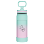 Actives Water Bottle With Straw Lid - customized