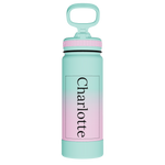 Actives Water Bottle With Straw Lid - customized