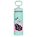 Actives Water Bottle With Straw Lid - customized