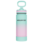 Actives Water Bottle With Straw Lid - customized