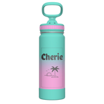 Actives Ombre Water Bottle With Straw Lid - customized