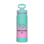 Actives Ombre Water Bottle With Straw Lid - customized