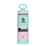 Actives Water Bottle With Straw Lid - customized