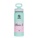 Actives Water Bottle With Straw Lid - customized