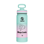 Actives Water Bottle With Straw Lid - customized