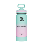 Actives Water Bottle With Straw Lid - customized