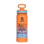 Actives Water Bottle With Straw Lid - customized